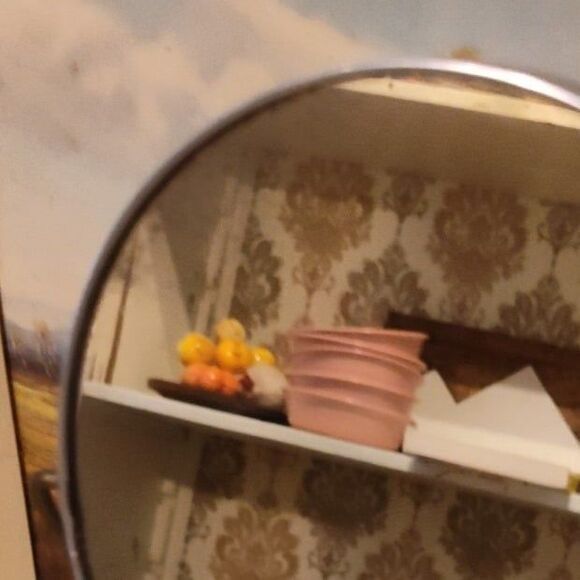 Vintage Pedestal Swivel Magnifying Round Vanity Mirror- Made in Japan - Picture 2 of 7